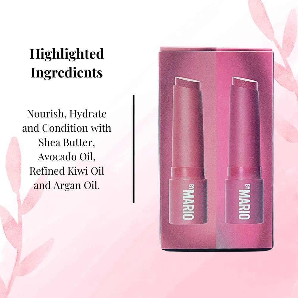 Makeup By Mario Mini Moistureglow On The Go Plumping Lip Serum Duo - Bare Glow & Rose Glow : Beauty & Personal Care