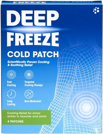 Deep Freeze, Pain Relief Glide On Gel, 50 Gram
