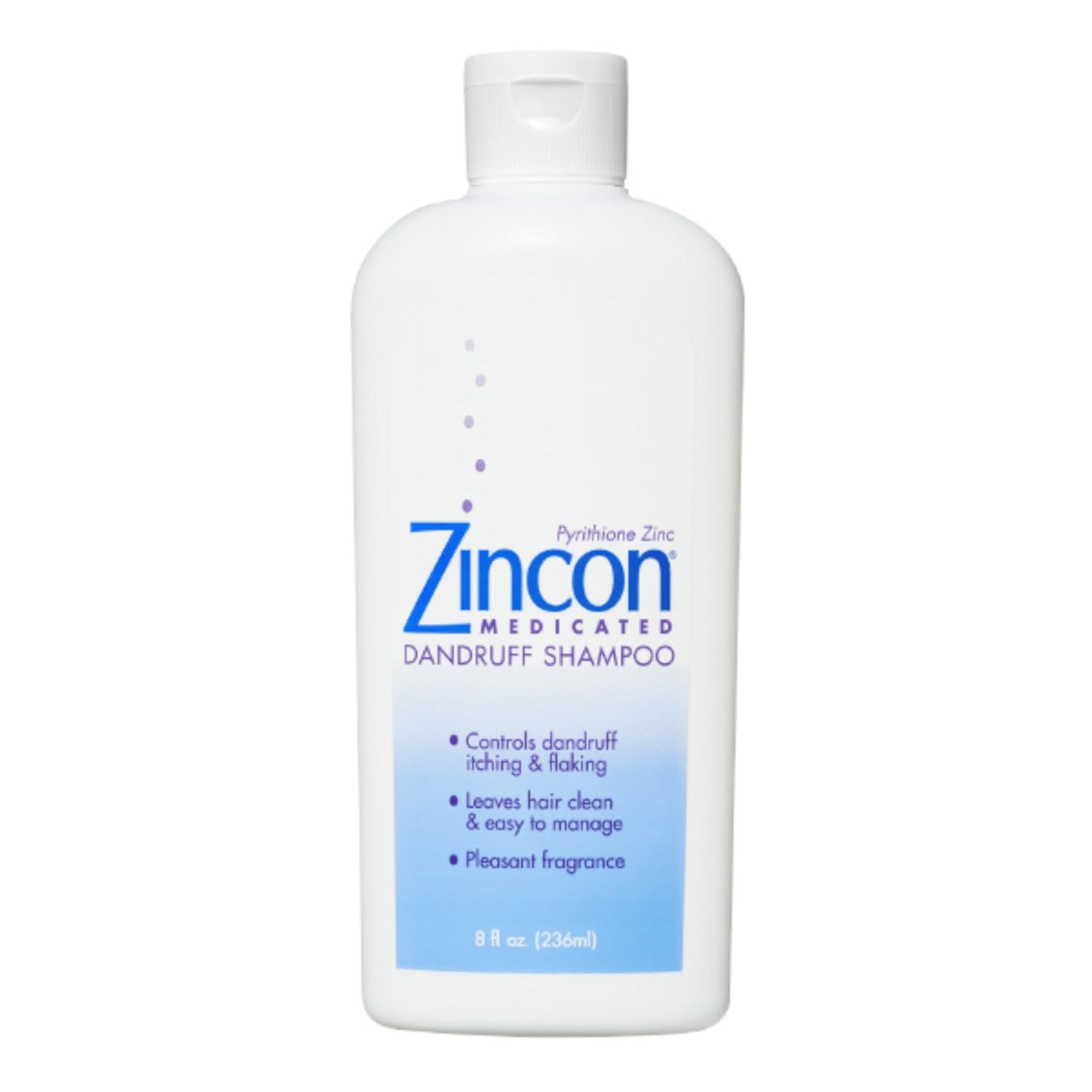 Medicated Dandruff Shampoo, For Dry, Itchy Scalp Care & Anti-Dandruff With Immediate Soothing Relief - 8 Fl Oz