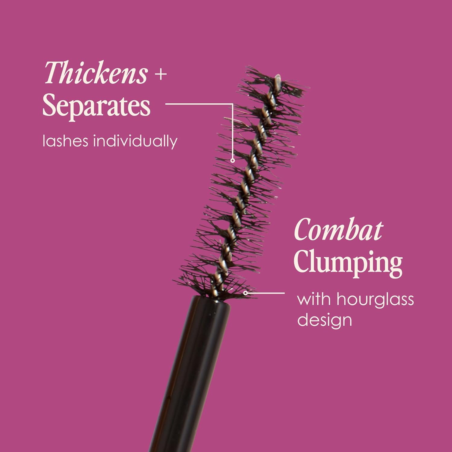 Grande Cosmetics Grandedrama Intense Thickening Mascara With Castor Oil, Volumizing, Conditioning, Buildable Formula : Beauty & Personal Care