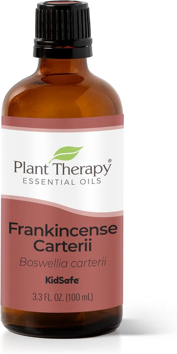 Plant Therapy Frankincense Carterii Essential Oil 100% Pure, Undiluted, Natural Aromatherapy, Therapeutic Grade 100 Ml (3.3 Oz)