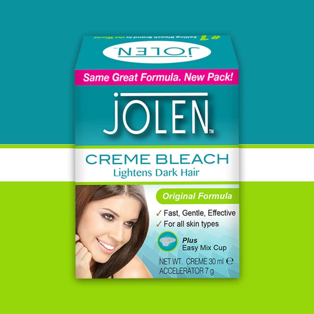 Jolen Crème Bleach Lightens Dark Hair. Original Formula for Face and Body Hair. 125ml : Amazon.co.uk: Beauty