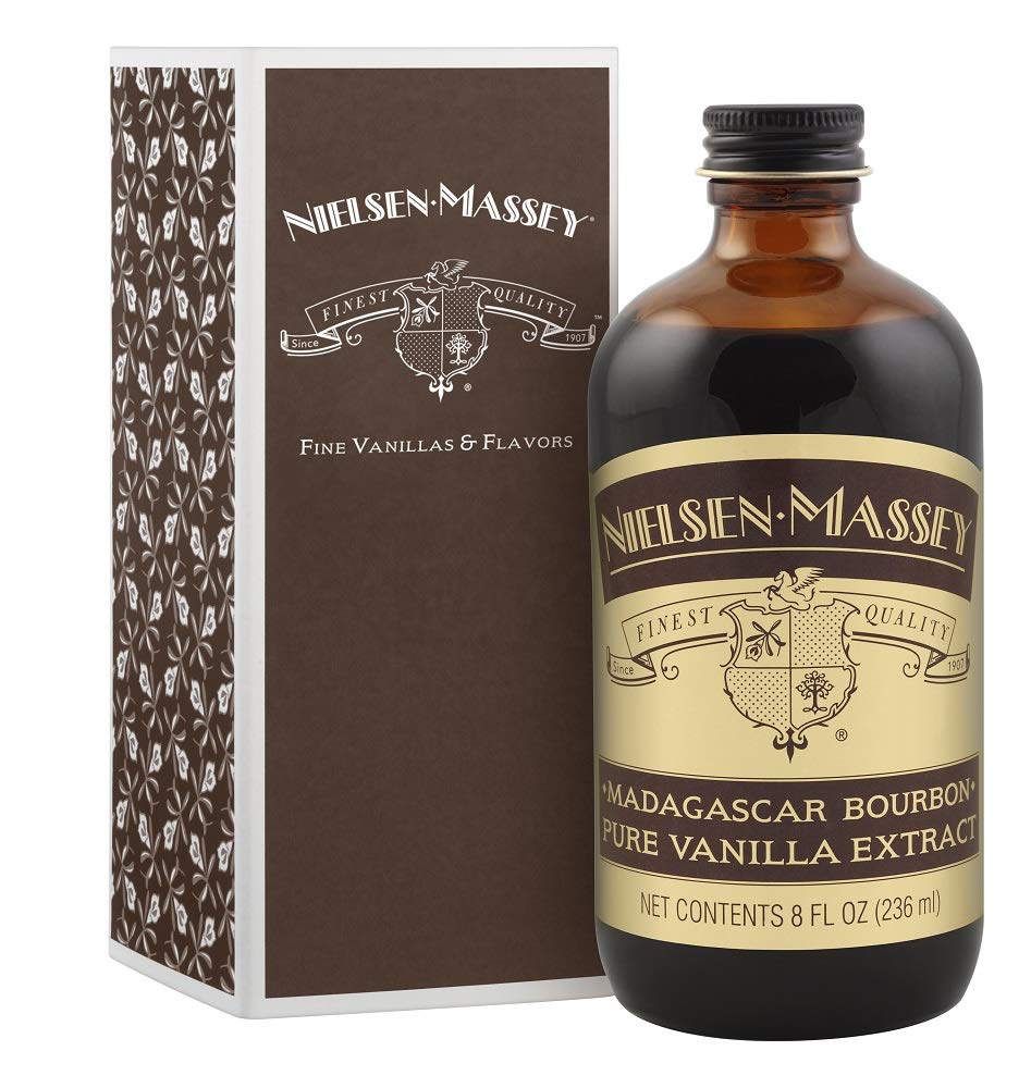 Nielsen-Massey Madagascar Bourbon Pure Vanilla Extract For Baking And Cooking, 8 Ounce Bottle