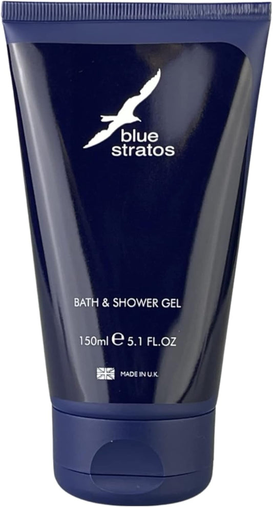 Blue Stratos, Bath And Shower Gel, 150 Ml