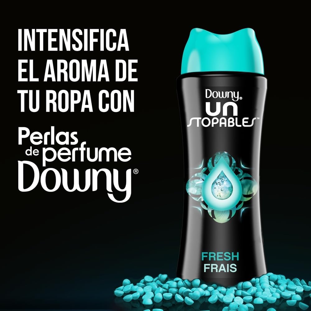 Downy Unstopables In-Wash Laundry Scent Booster Beads, Fresh, 12.2 oz : Health & Household