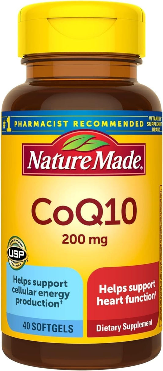 Nature Made Coq10 200 Mg Softgels (140 Count) (Pack Of 3)
