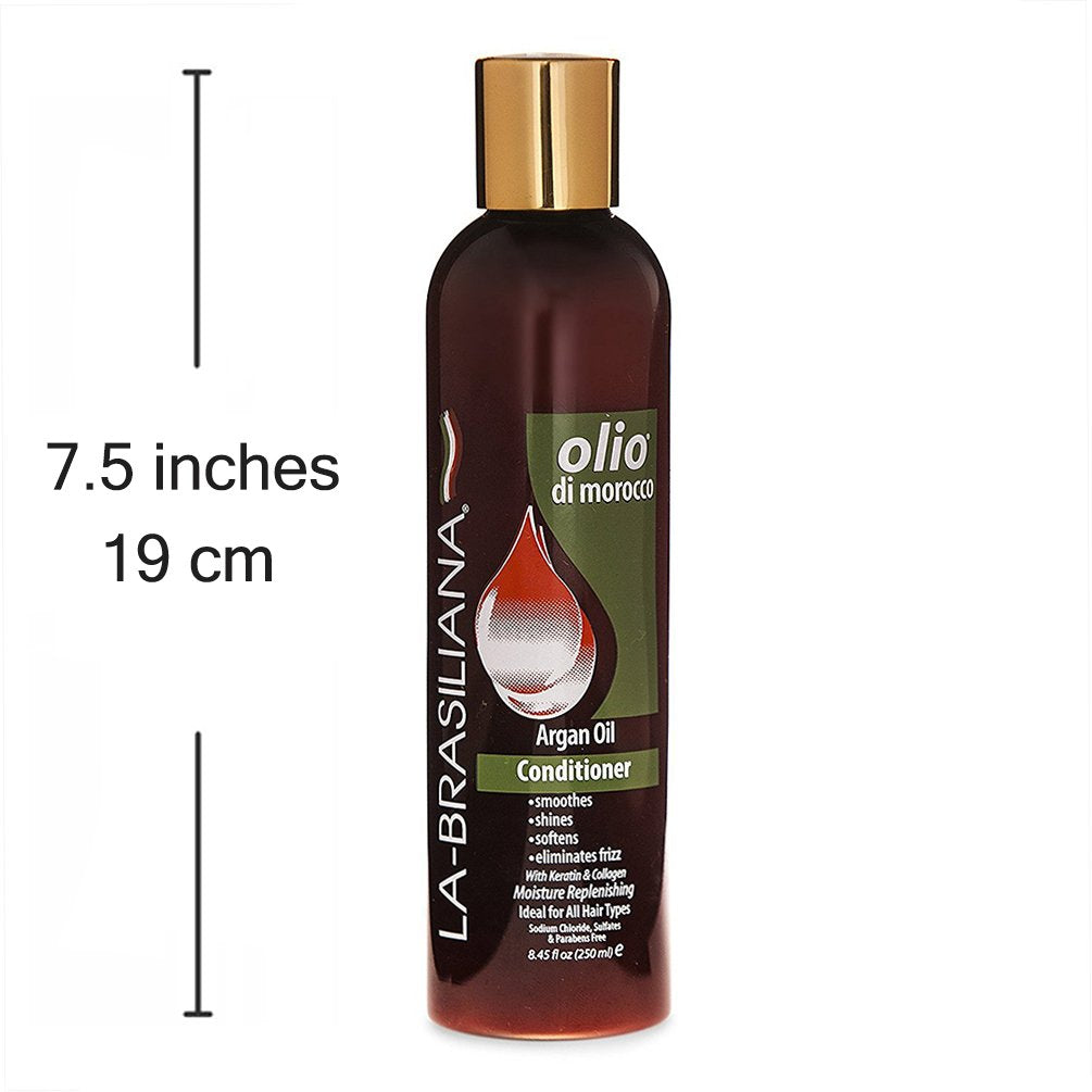 La-Brasiliana Olio Di Morocco Argan Oil Conditioner, 8.45 Fl.Oz