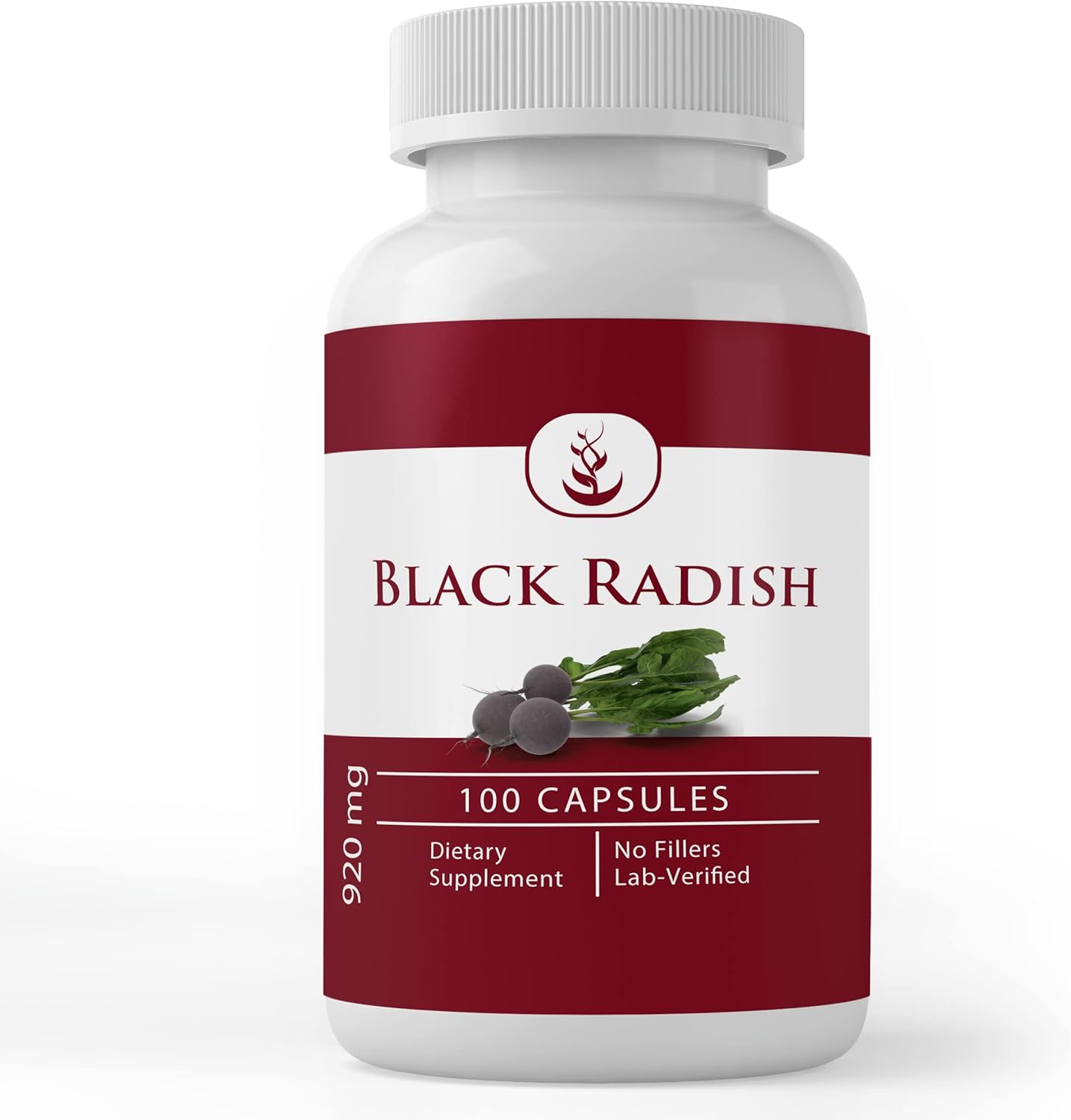 Pure Original Ingredients Black Radish, (100 Capsules) Always Pure, No Additives Or Fillers, Lab Verified
