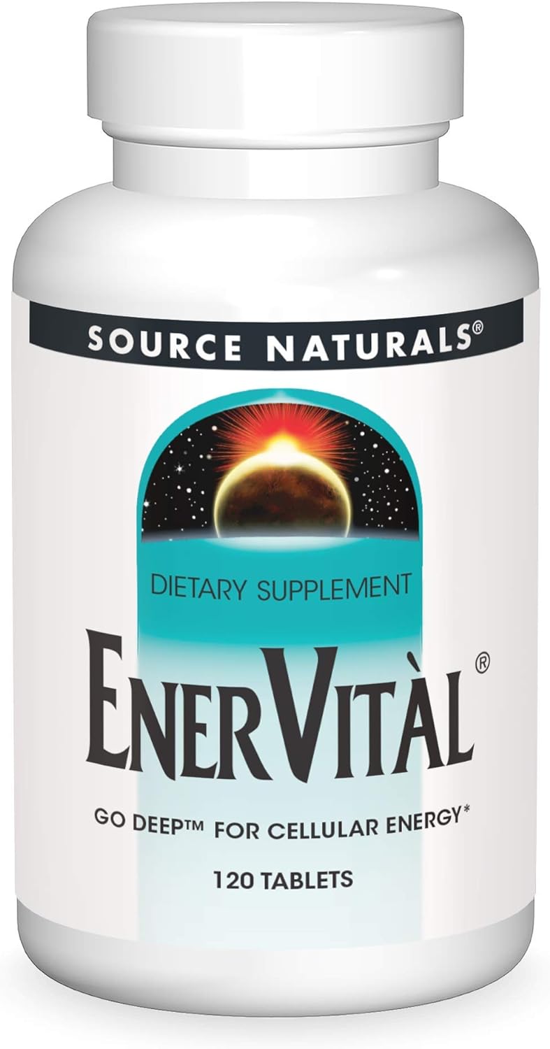 Enervital Source Naturals, Inc. 120 Tabs