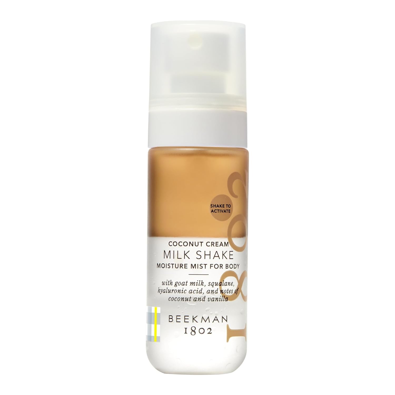 Beekman 1802 Lavender Milk Shake - Body Mist - 2.0 Fl. Oz - With Hyaluronic Acid & Jojoba Oil - Instantly Moisturizes, Hydrates & Softens - Good For Sensitive Skin - Cruelty Free