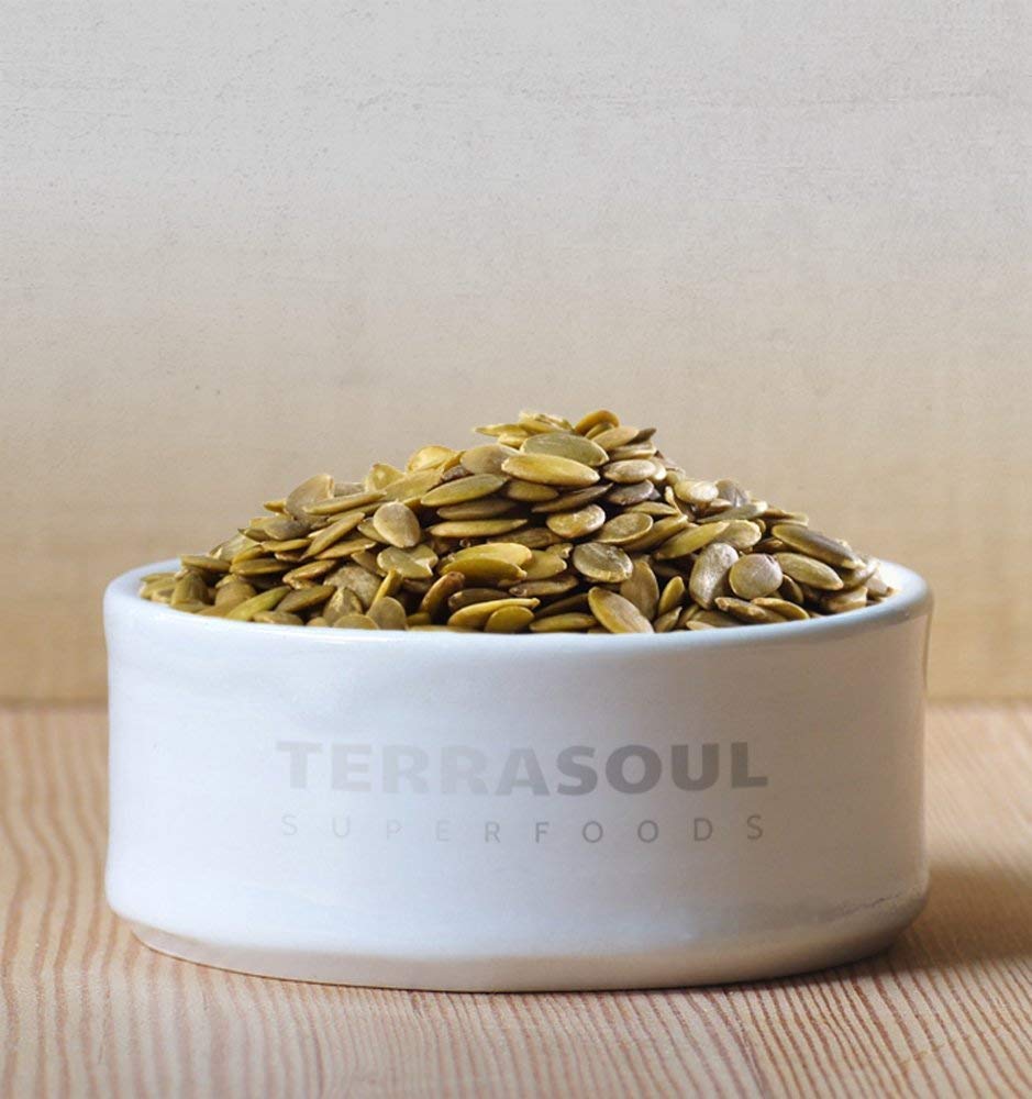 Terrasoul Superfoods Organic Pumpkin Seeds 2 Lbs + Organic Sunflower Seeds 2 Lbs + Organic Black Chia Seeds 2.5 Lbs Bundle : Grocery & Gourmet Food