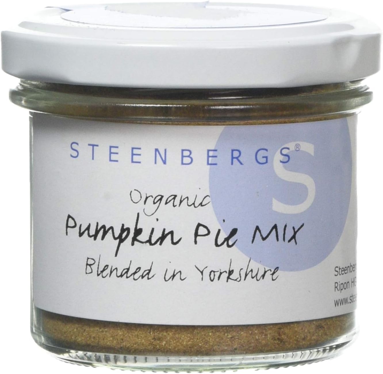 Steenbergs Organic Pumpkin Pie Spice Seasoning Standard Jar 40G