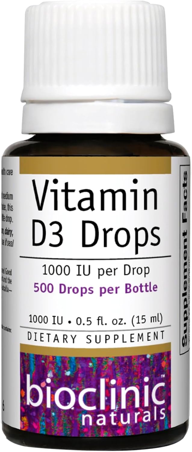 Bioclinic Naturals - Vitamin D3 1000 Iu .5 Fl Oz