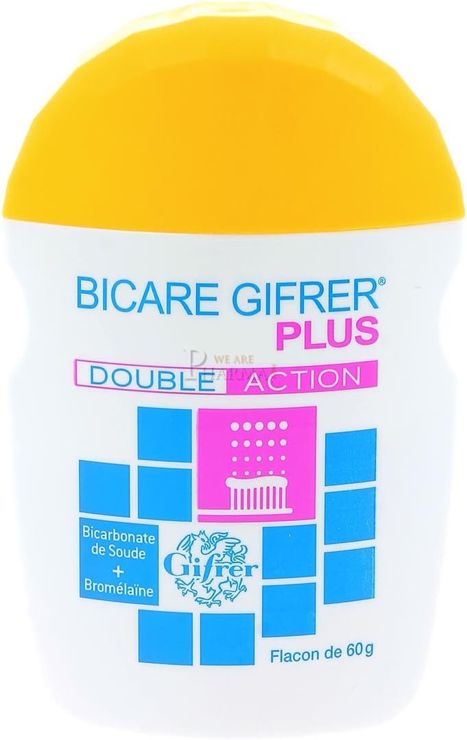 Gifrer Bicare Plus Baking Soda + Bromelain 60G