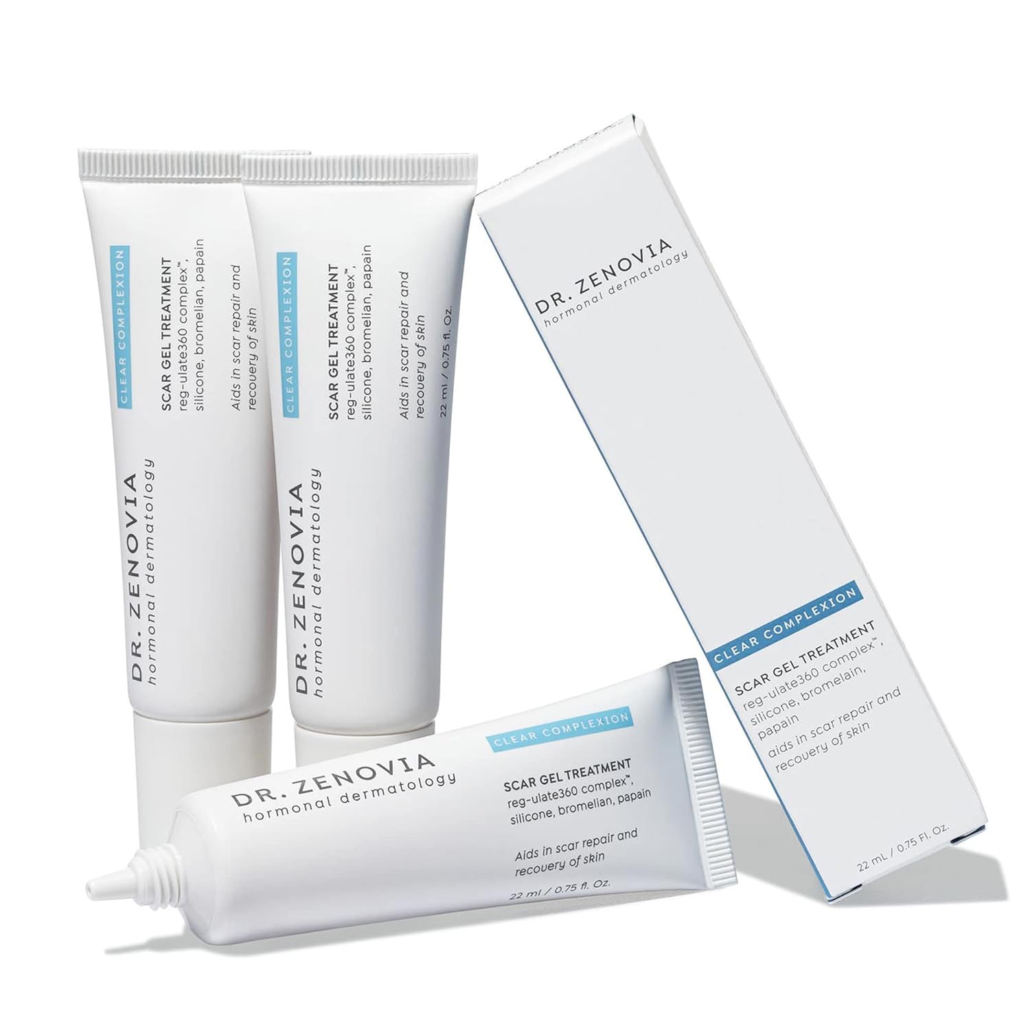 Dr. Zenovia Scar Gel Treatment – Medical Grade Silicone Scar Diminishing Gel : Health & Household