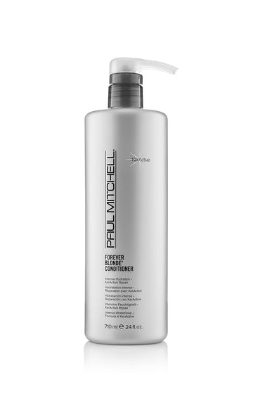 Paul Mitchell Forever Blonde Conditioner, Hydrates + Repairs, For Blonde Hair, 24 Fl. Oz