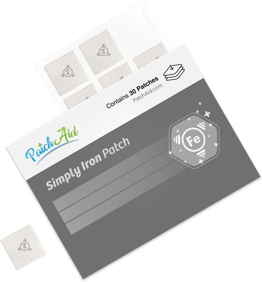 Simply Iron Patch By Patchaid 30-Day Supply