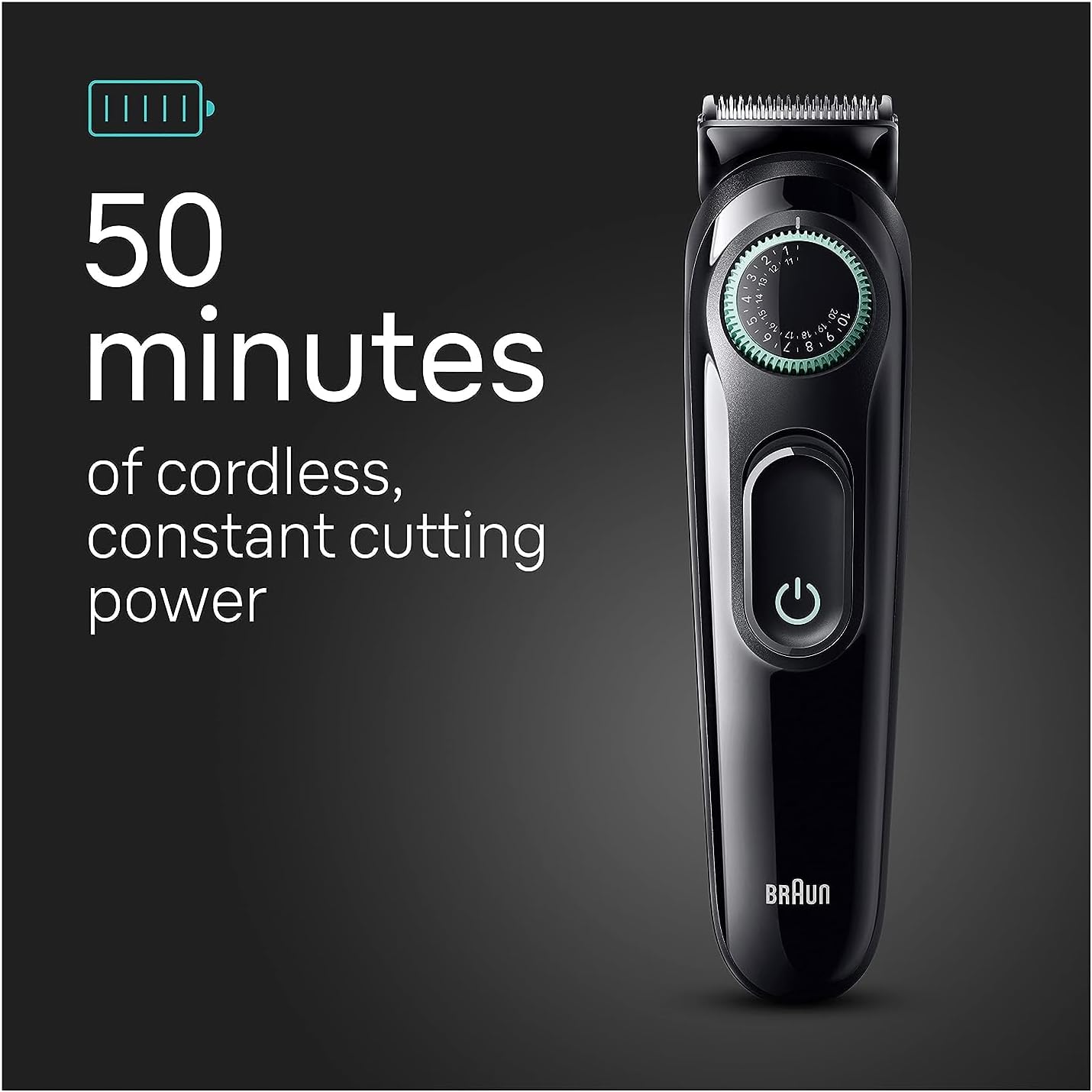 Braun All-in-One Style Kit Series 3 3470, 7-in-1 Trimmer for Men with Beard Trimmer, Ear & Nose Trimmer, Hair Clippers & More, Ultra-Sharp Blade, 40 Length Settings, Washable : Beauty & Personal Care