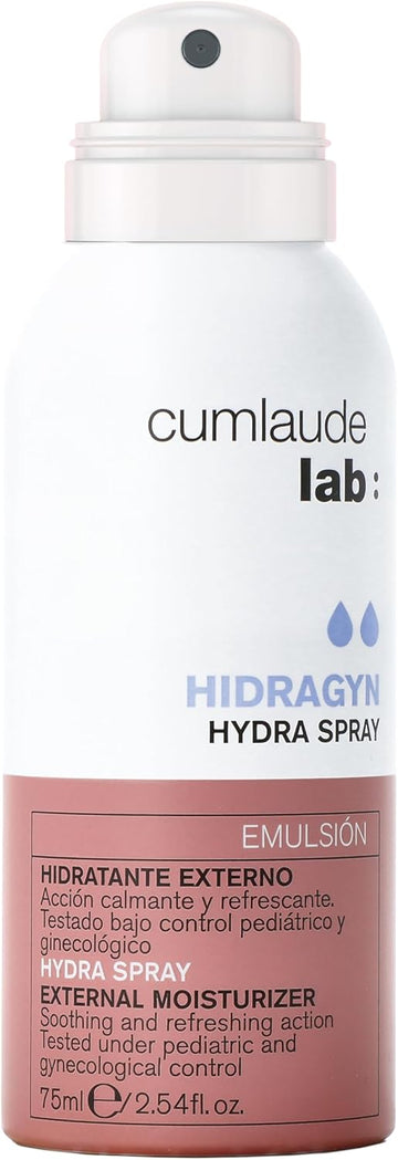 Cumlaude Lab Hydra Spray - Bruma Vulvar Hidratante, Calmante Y Refrescante En 5 Segundos, With Ácido Hialurónico Y Aloe Vera Para Sequedad, Picor O Inflamación De La Zona Genital Externa - 75 Ml