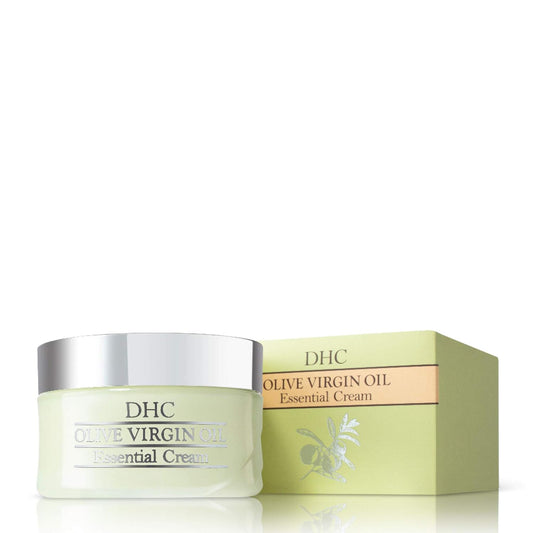 Dhc Olive Virgin Oil Essential Cream, Moisturizer, Hydrating, Promotes Skin Elasticity, Radiant, Fragrance And Colorant Free, Ideal For All Skin Types, 1.7 Oz. Net Wt