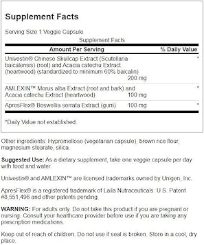 Swanson Pure Joint Health Mobility Flexibility Comfort Cartilage Connective Tissue Support Herbal Supplement 30 Veggie Capsules (Veg Caps) Vegan (2 Pack)