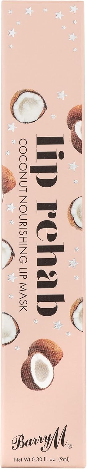 Barry M Lip Rehab Nourishing Lip Mask, Coconut Flavour Clear