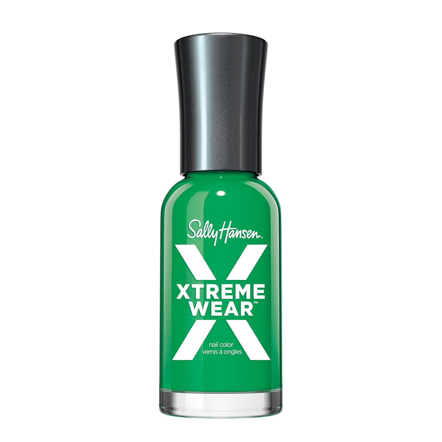 Sally Hansen Xtreme Wear Nail Polish, Streak-Free, Shiny Finish, Long-Lasting Nail Color, Tan-Lime, 0.12 Fl Oz