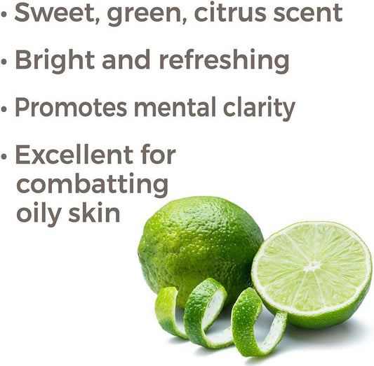 Plant Therapy Lime Steam Distilled Essential Oil 30 Ml (1 Oz) 100% Pure, Undiluted, Therapeutic Grade