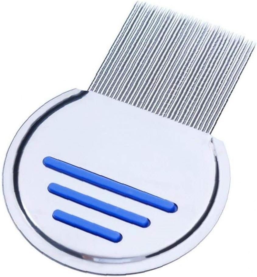 1pc Stainless Steel Kids Hair Terminator Lice Comb Nit Rid Head Lice Super Density Teeth Remove Nits Comb Hair Tool