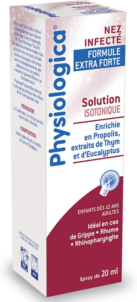 Gifrer Physiologica Hypertonic Sea Water Solution Plugged Nose Spray 100Ml