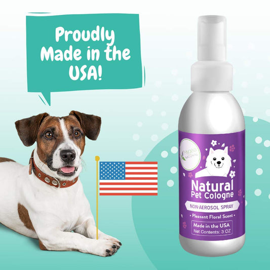 Long Lasting, Non-Toxic Pet, Dog & Cat Perfume And Cologne (Floral Scent Perfume)