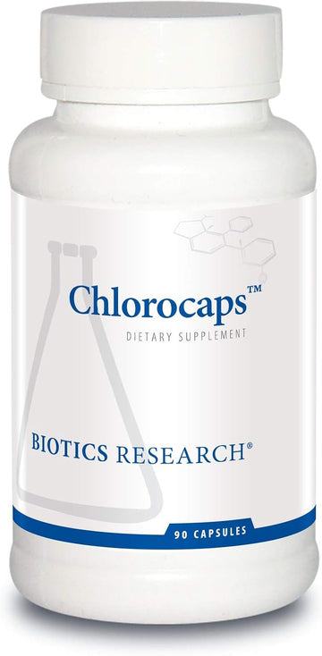 Biotics Research Chlorocaps Chlorophyllins, Vitamins, Sod & Catalase, Good Source Of Magnesium 90 Caps