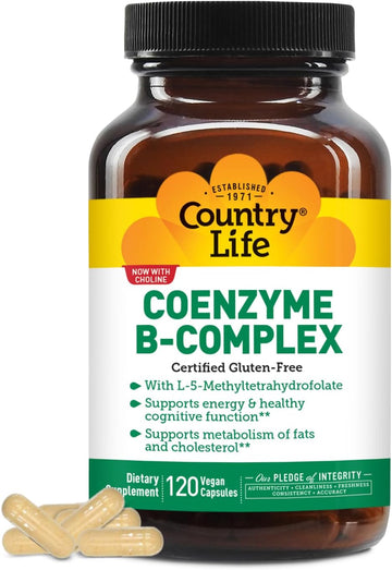 Country Life Coenzyme B Complex, 30-Count