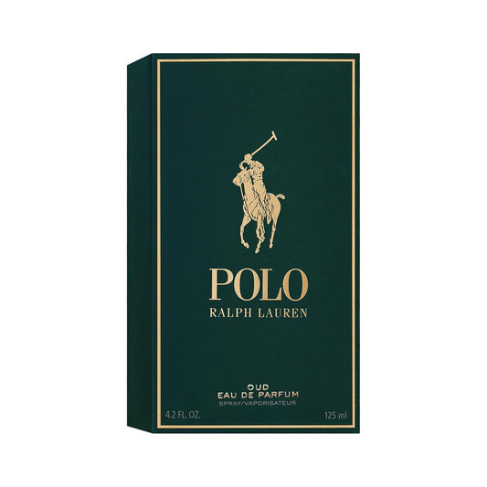 Ralph Lauren Fragrances Polo Oud - Eau De Parfum - Men'S Cologne - Woody & Ambery - With Orange Flower, Rose, And Oud Wood - 4.2 Fl Oz