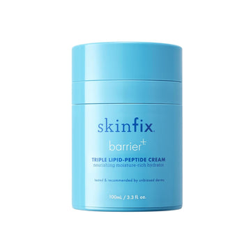 Skinfix Triple Lipid-Peptide Cream - 1.7 Oz - Rich Face Moisturizer To Instantly Hydrate & Restore Dry, Sensitive Skin - Non-Comedogenic, Fragrance Free, Vegan, Cruelty Free