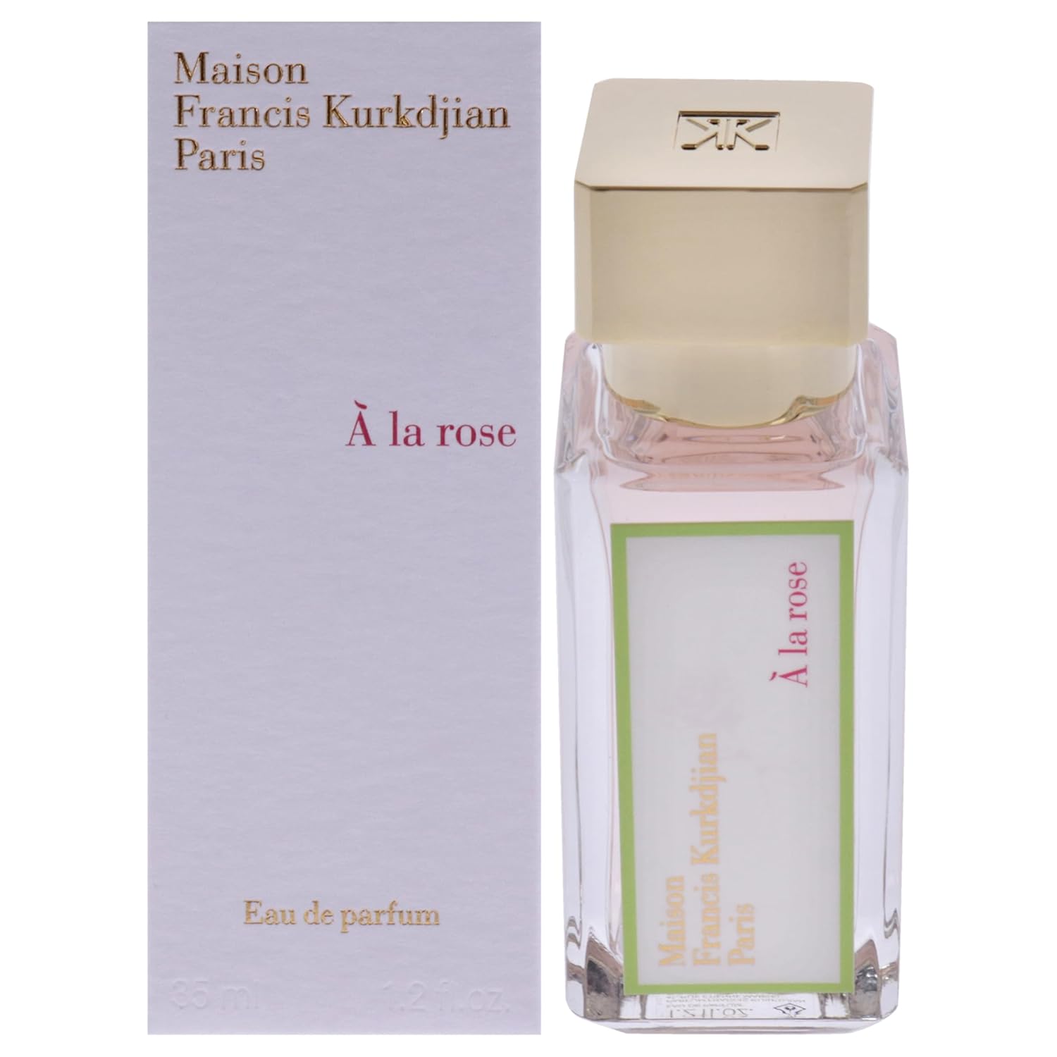 Maison Francis Kurkdjian A La Rose By Maison Francis Kurkdjian For Women - 1.2 Oz Edp Spray : Beauty & Personal Care