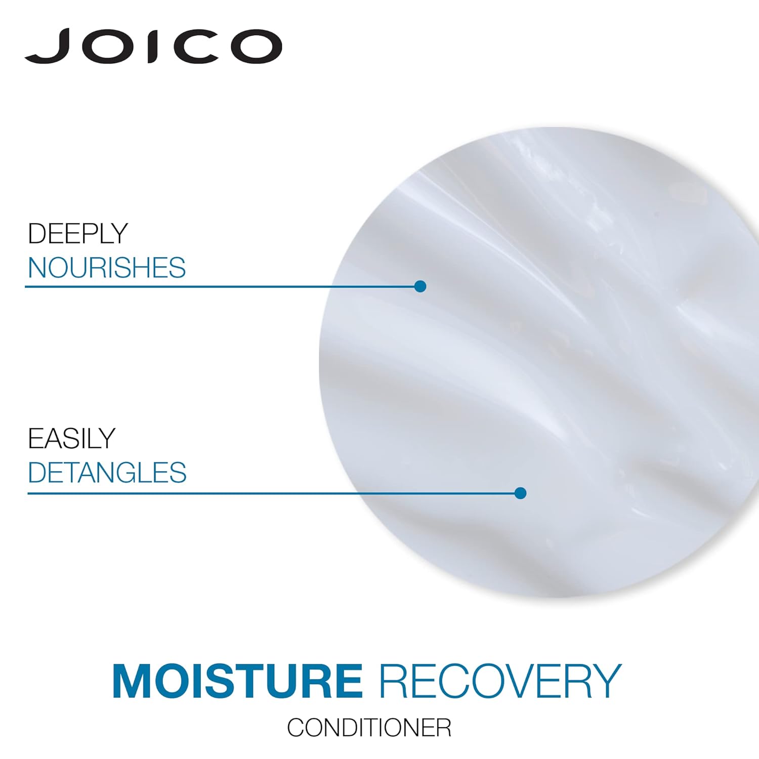 Joico Moisture Recovery Moisturizing Conditioner | For Thick, Coarse, Dry Hair | Restore Moisture, Smoothness, Strength, & Elasticity | Reduce Breakage | With Jojoba Oil & Shea Butter | 8.5 Fl Oz : Beauty & Personal Care