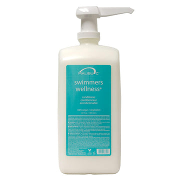 Malibu C Swimmers Wellness Conditioner - Moisturizing Conditioner For Swimmers - Strengthening Proteins Help Prevent Brittle, Dry Hair From Swimming