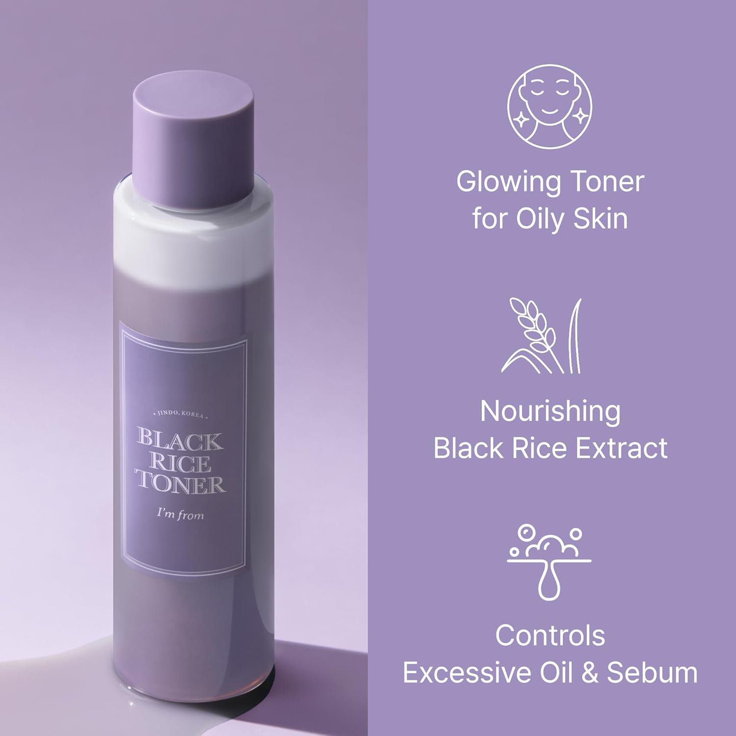 I'M From Rice Toner Duo, Day & Night Glow Set : Beauty & Personal Care