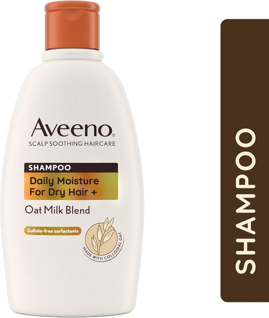 Aveeno Hydrating Oat Milk Scalp Soothing Shampoo For Dry Hair 300Ml (Pack Of 2)
