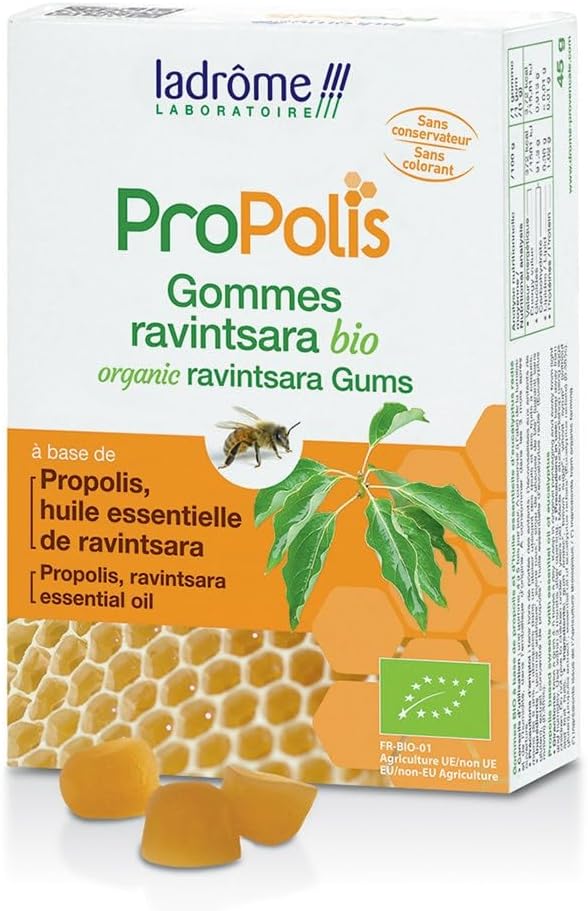 Ladrôme Propolis Organic Ravintsara Gums 45G