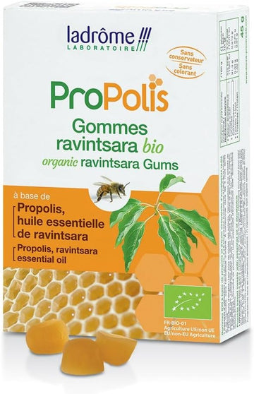 Ladrôme Propolis Organic Ravintsara Gums 45G