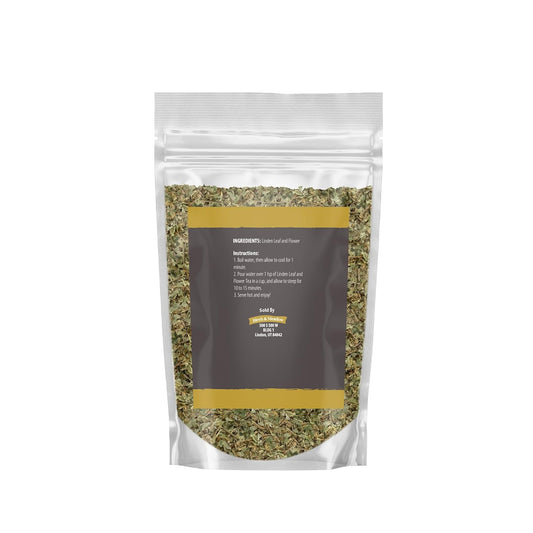 Birch & Meadow Linden Leaf And Flower Tea, 4 Oz, Caffeine-Free, Natural Sweet Taste