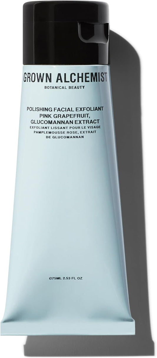 Grown Alchemist Gentle Exfoliator - Exfoliating Face Wash, Pink Grapefruit, Glucomannan Extract