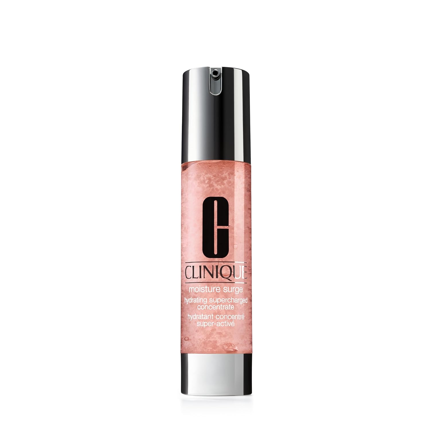 Clinique Moisture Surge Hydrating + Plumping Supercharged Concentrate Face Serum For All Skin Types | Blend Of Hydrating Ingredients With Hyaluronic Acid, 1.7 Fl Oz