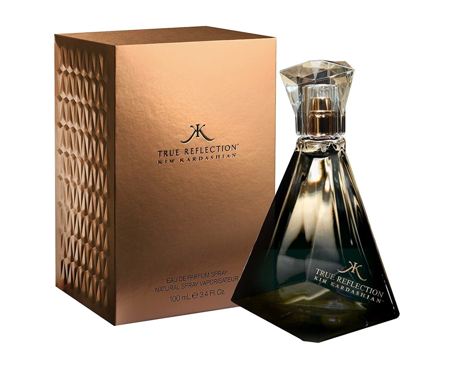 Kim Kardashian True Reflection Women Eau De Parfum Spray, 3.4 Ounce : Kim Kardashian Perfume : Beauty & Personal Care