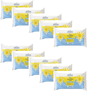 Alviana Baby Cleansing Wipes Pack of 48