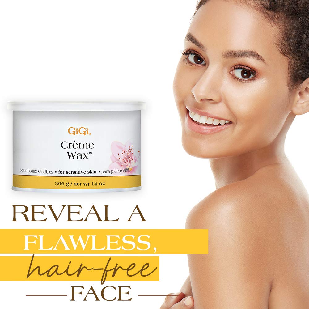 Gigi Facial Honee Wax - Hair Removal Soft Wax For Face And Delicate Skin, 14 Oz : Hair Removal Wax : Beauty & Personal Care