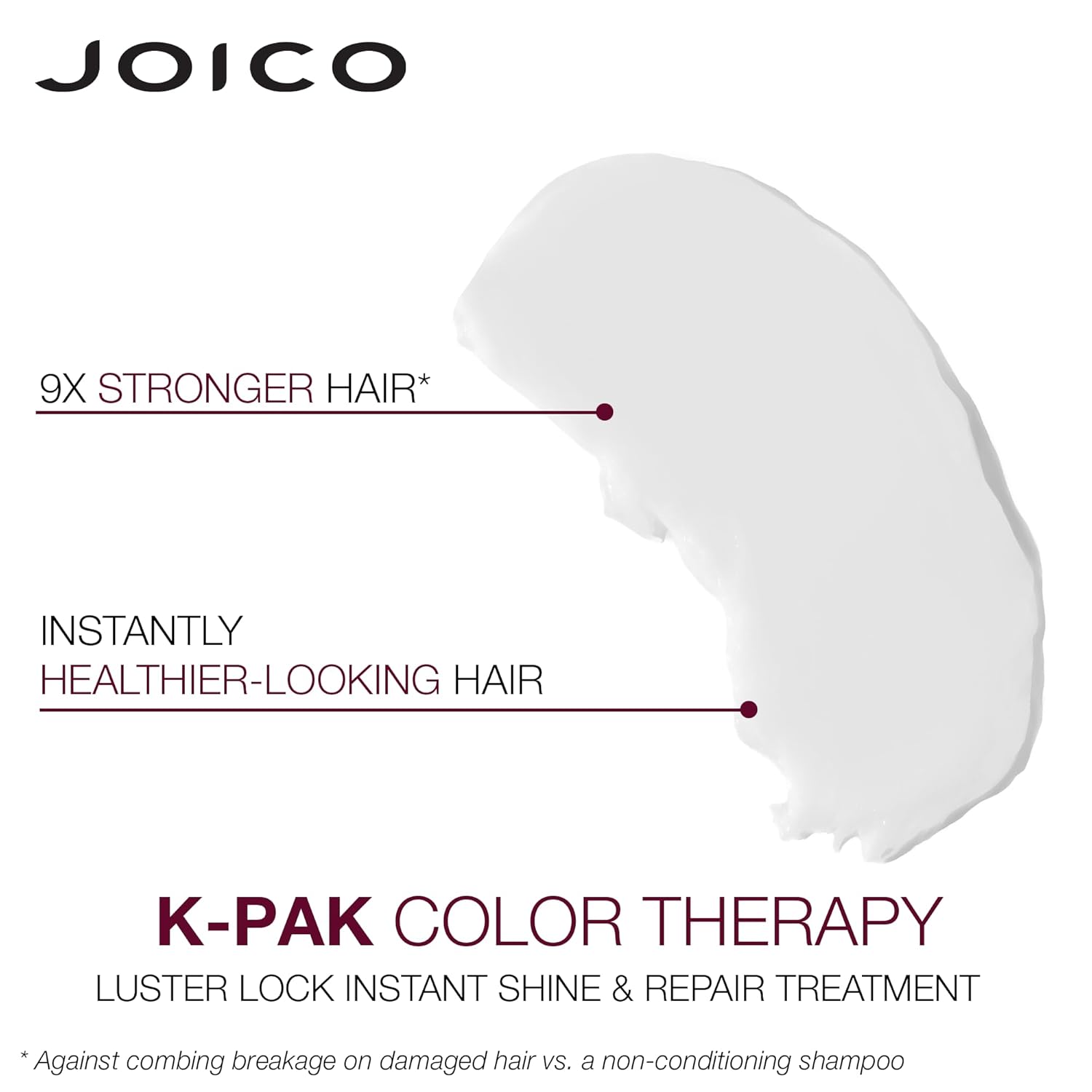 Joico K-PAK Color Therapy Luster Lock Instant Shine & Repair Treatment | For Color-Treated Hair | Boost Color Vibrancy | Repair Breakage | With Keratin & Argan Oil | 5.1 Fl Oz : Beauty & Personal Care
