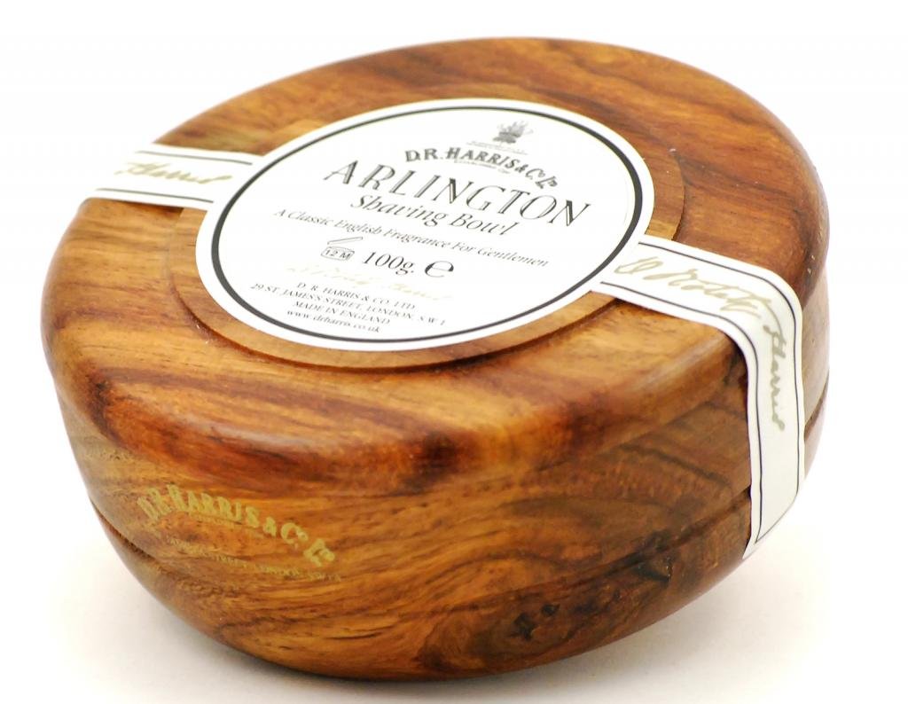 D.R.Harris & Co Arlington Mahogany Shaving Bowl & Shaving Soap 100G : Beauty & Personal Care